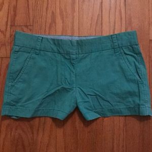 Jcrew Women’s Chino Shorts Size 4 Green